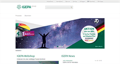Desktop Screenshot of igepa.de